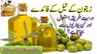 Zaitoon ke tel ke Fayde || Olive Oil benefits || Zaitoon Oil ka istemal ka Sahi Tarika || Oilve Oil