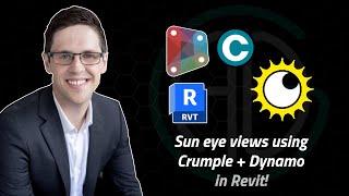 Sun eye views in Revit using Dynamo and Crumple!