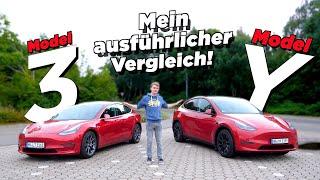 Tesla Model Y vs. Tesla Model 3 - Welches Auto passt besser zu dir?! - Mein ausführlicher Vergleich!