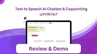 Unmixr AI Review 2024-Text to Speech AI Chatbot & Copywriting Tool Lifetime Deal at $79