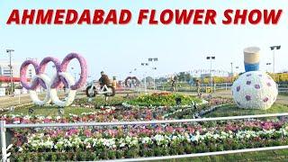 Flower Show at Sabarmati Riverfront in Ahmedabad, Gujarat