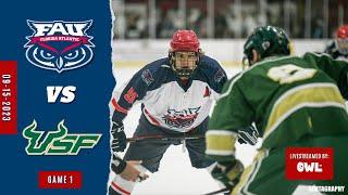 Florida Atlantic Owls vs USF Bulls | Ice Hockey Home Opener 09/15