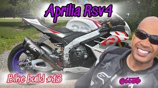 Aprilia Rsv4 1100 Factory | @650ib BIKE BUILD 13 & Alpinestars helmet