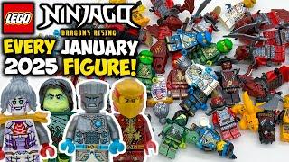 EVERY January 2025 Ninjago Dragons Rising Minifigure REVIEWED!