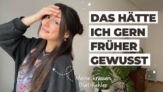 Wegen diesen 8 KRASSEN FEHLERN scheitert deine Diät  | So machst du es besser als ich | Anina Maly