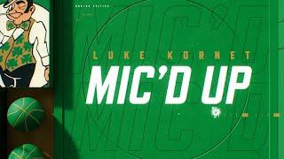 MIC'D UP: Luke Kornet belts out Whitney Houston during blowout win over the Nets