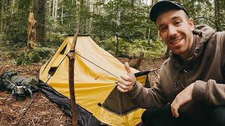 Setting Up Tent Without Poles | Wild Camping UK