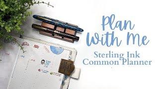 PLAN WITH ME // STERLING INK Common Planner // Aug 12-18, 2024