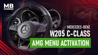 Mercedes Benz W205 AMG menu coding Vediamo! Активация АМГ меню Удаленно через ОБД2 разъем!OpenPort2!