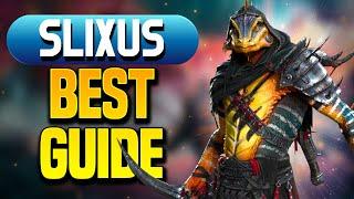 SLIXUS STRIPEHIDE | HE HITS REALLY HARD! (Build & Guide)