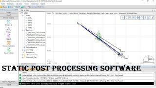 Static Post Processing || Satlab - Aeron.