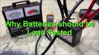 Why Batteries should be Load Tested