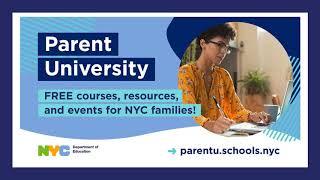 NYCDOE Parent University Tutorial