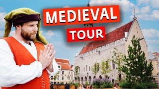 Medieval Old Town Tour vs VR Experience in Tallinn, Estonia