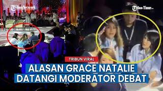 Viral Video Grace Natalie Datangi Meja Moderator Debat