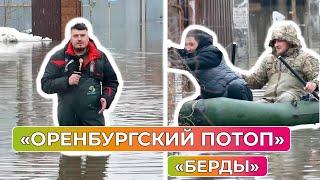 Бёрды: паводок в Оренбурге