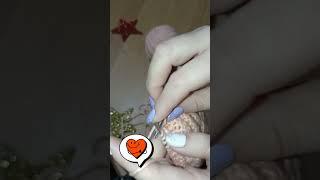 Шапка "Эльфик" спицами #шахты #рукоделие #детям #январь2023 #вяжуназаказ