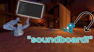 Trolling with a Soundboard in Gorilla Tag! (Best Reactions!)