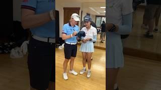 FINALLY MEET Annika Sörenstam! #golf #annika