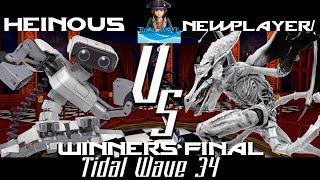 VGC: Tidal Wave 34: Winners Final | Heinous (R.O.B, Incineroar) V.S. Newplayer1 (Ridley, Pac-Man)