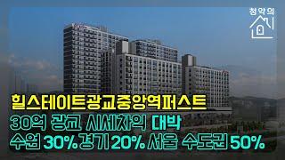 [청약의 신] 시세차익끝판왕 광교신도시 분양 /광교신도시/힐스테이트광교/힐스테이트광교중앙역퍼스트/에듀타운/생애최초/동탄인덕원선/분양가상한제/분양/추첨제분양/청약의신/매일경제TV