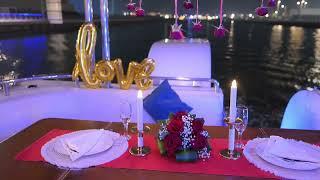 Make your proposal unforgettable on a luxury yacht in Dubai! ️ #yachtrentaldubai