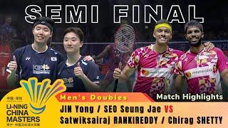 China Masters 2024 - SF | Jin Yong/Seo Seung Jae vs Satwiksairaj Rankireddy/Chirag Shetty