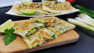 طريقة سهلة وسريعة لعمل المطبق الشهير | وصفة شهية تستحق التجربة | Easy Vegetable Pocket Recipe