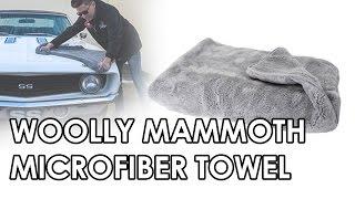 Woolly Mammoth Microfiber Towel - Chemical Guys Car Care