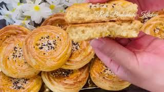 Afghan Famous Cookies Kolche Tandoori /کلچه تندوری متفاوت و خوشمزه کامل مثل که در تنور پخته شده باشد