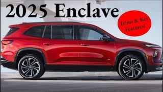 2025 Buick Enclave: Trims, Key Features, & More!