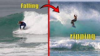 My 1 year surfing progression