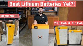 Is this the best Lithium Solar Battery? | Mammoth RE PLUS Solar Battery Review