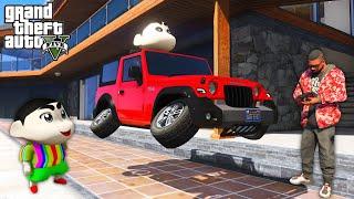 Franklin & Shinchan Buy Modified Flying Thar Car in Gta 5 | Gta V Gameplay