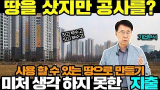 힘들게 산 땅 사용할 수 있는 땅으로 만들기  |  경제독학  |  기업분석(16)  |  이도영