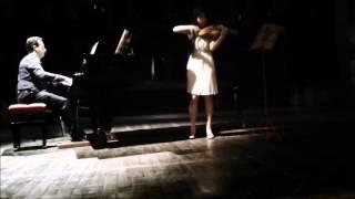 Stravinsky Violin Concerto (II)  - Melody Yuan (16 years old)