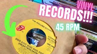 Vinyl Records by the Box - DetroitBob finds more Epic 45s!!! RockMine #19