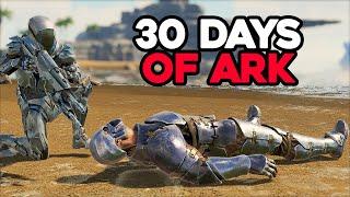 I Played ARK For 30 Real Days And Became A Solo God