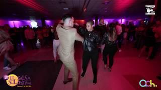 Daniel & Desiree Godsell - bachata social dancing @ EL SOL WARSAW SALSA FESTIVAL 2019