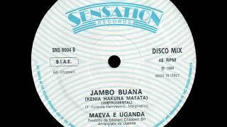 Maeva & Uganda - Jambo Buana (Instrumental Version) [ITALO-DISCO] [1984]