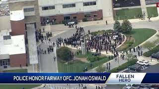 LIVE: Fallen Fairway, Kansas, Police Officer Jonah Oswald memorial service