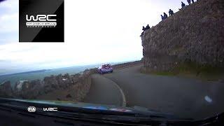 WRC - Wales Rally 2018: ONBOARD Evans in Great Orme 