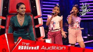 Arooshia & Varisha | Hanthane (හන්තානේ) | Blind Auditions