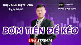 Nhận Định Thị Trường Chứng Khoán 7/3: Vnindex Bơm Tiền Để Kéo Lên 1500. Phân Tích Cổ Phiếu