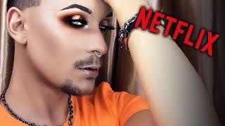 GRWM - TRUCCO OCCHI AZZURRI, PARLIAMO DI SERIE TV E NETFLIX