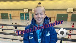 Dion beim Hallenturnier mit der TSG Hoffenheim