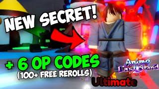 [Free 100 Reroll Code] New Secret ULTIMATE Benimaru is BUSTED OP! | Anime Last Stand Showcase