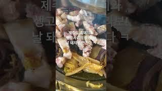 제주흑돼지맛집!! 내가돼지가될판바다를본돼지 혼밥 혼여행 맛집여행