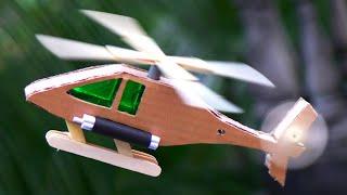 How To Make a Helicopter Using Cardboard  By - UP EXPERT