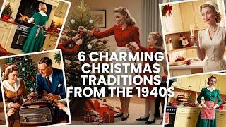 6 Charming Christmas Traditions from the 1940s